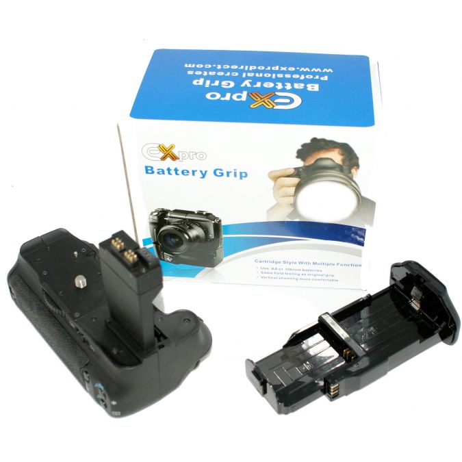 Ex-Pro® Power Grip Canon BG-E8 VALUE KIT (LP-E8) Series for Canon (Includes 2 x LP-E8)