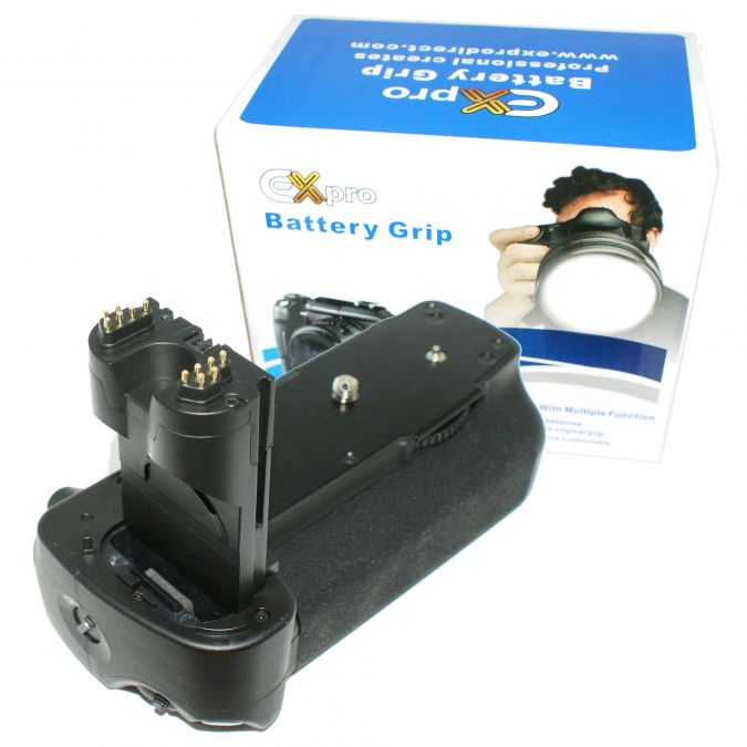 Ex-Pro® Power Grip Canon BG-E7 VALUE KIT (LP-E6) Series for Canon (Includes 8 x LP-E6)