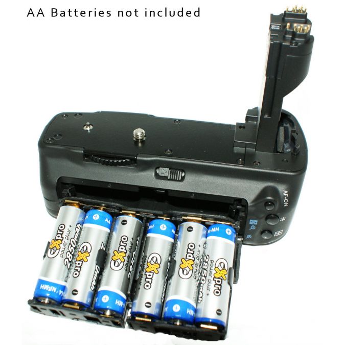 Ex-Pro® Power Grip Canon BG-E7 VALUE KIT (LP-E6) Series for Canon (Includes 8 x LP-E6)