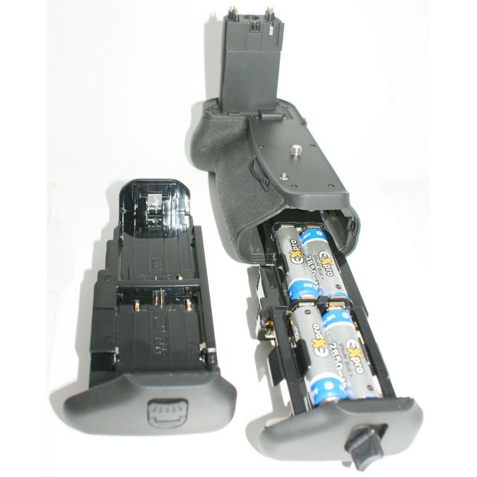 Ex-Pro® Power Grip Canon BG-E9 VALUE KIT (LP-E6) Series for Canon, (Includes 4 x LP-E6)