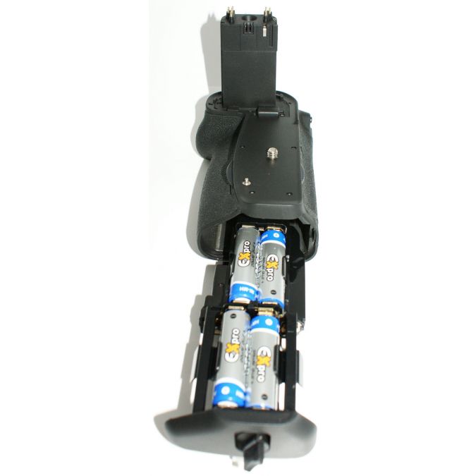 Ex-Pro® Power Grip Canon BG-E9 VALUE KIT (LP-E6) Series for Canon, (Includes 4 x LP-E6)