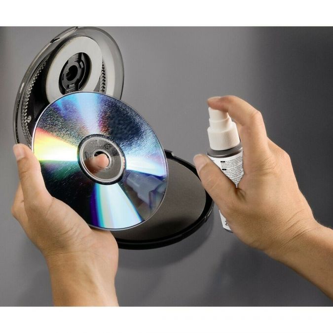 DVD CD Manual Disc Repair Machine Kit Disk Scratch Remover Skipping Cleaner  Fix