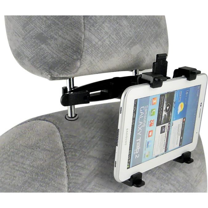 CLiPtec® Pro Vehicle Headrest Mount Holder for iPad & Tablets 7-10"