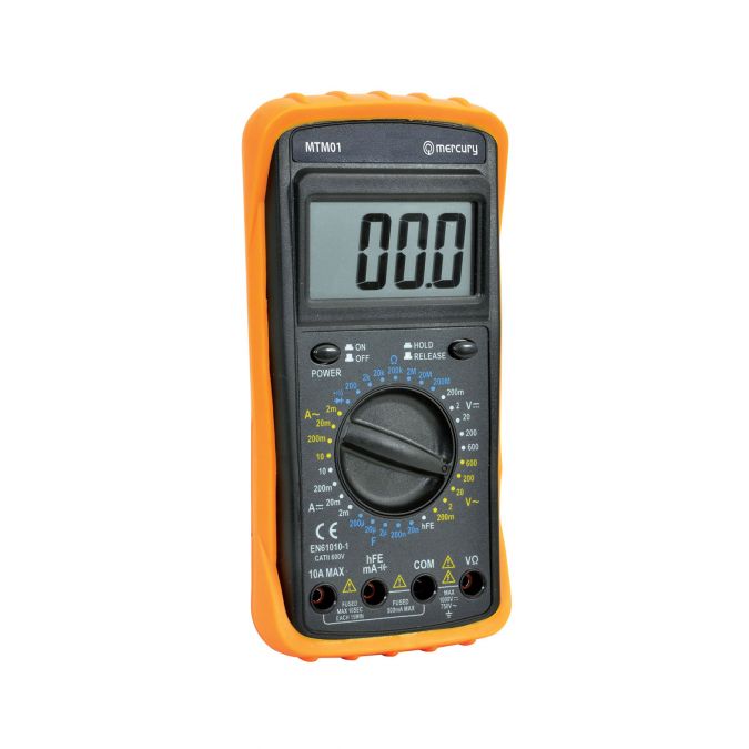 Mercury Professional Digital Multitester Multimeter Test Multi Meter ...