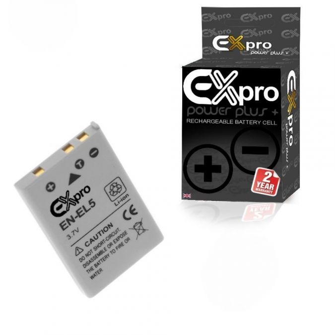 EN-EL5, ENEL5a, Ex-Pro Nikon Li-on Digital Camera Battery