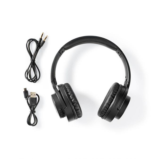 ANC Over-Ear Stereo Noise Cancelling Wireless Bluetooth Headphones with Control
