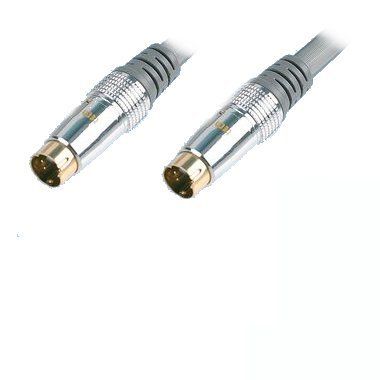 Ex-Pro - Premium - Gold S-VHS Video Lead Cable for Video Connection - 1m