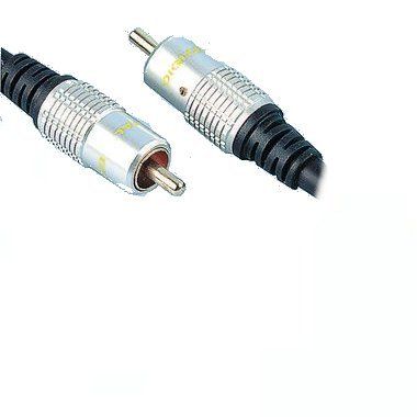 Ex-Pro - Premium - Composite Component Video to Video Cable (Plug to Plug) Coax RG59 75ohm. OFC Free. 10m