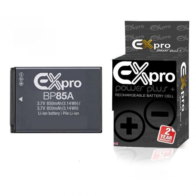 Ex-Pro Samsung BP85A, BP-85A Li-on Digital Camcorder Battery