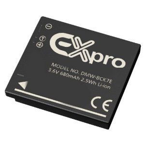 DMW-BCK7E, DMWBCK7E, NCA-YN101F, VW-BCK7 Ex-Pro Panasonic Li-on Digital Camera Battery