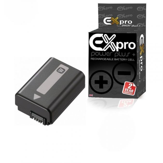 NP-FW50, NPFW50, Ex-Pro Sony Li-on Digital Camera Battery (UPGRADED CHIPSET)