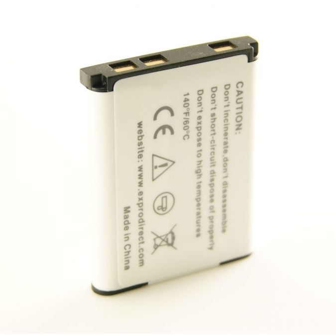 Ex-Pro® Casio NP80, NP-80, NP-82, NP82 Ultra White Series Replacement Battery 3.7v, 850mAh