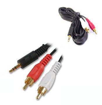Ex-Pro - Standard - 3.5mm to 2x Phono's Stereo Gold Plated Cable - 15m