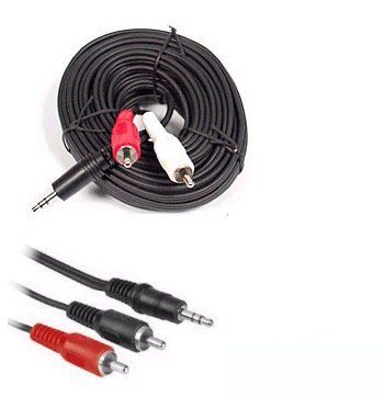 Ex-Pro - Standard - 3.5mm to 2x Phono's Stereo Cable - 20m