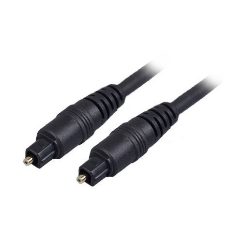 Ex-Pro Optical TOSlink SPDIF Splitter - Plus 2 x 2m Optical cables - Value Pack
