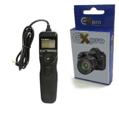 Ex-Pro DMW-RS1 Timer Remote Shutter Release cable switch with LCD Display for Panasonic Lumix