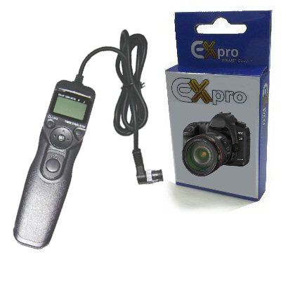 Ex-Pro MC-30 Timer Remote Shutter Release cable switch with LCD Display for Nikon DSLR Cameras