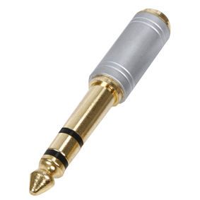 Ex-Pro® Professional Quality 3.5mm Socket to 6.35mm Jack Plug Audio Stereo Adaptor 6.3mm 1/4" Headphone Adapter