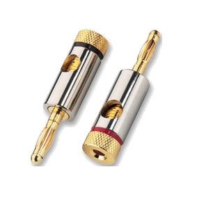 Ex-Pro® Professional Banana Plugs - 2 Pack