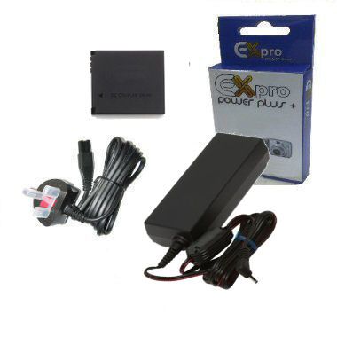 Ex-Pro® Replacement Canon ACK-DC60 AC Adapter & Battery coupler kit
