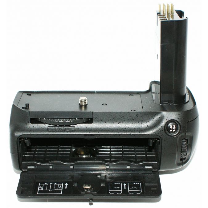 Ex-Pro® Power Grip Nikon MB-D80 (EN-EL3e) Series for Nikon, with infrared remote shutter release.