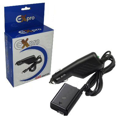 Ex-Pro Replacement Sony AC-PW20 ACPW20 In-Car AC Power Supply Adapter for Sony DSLR