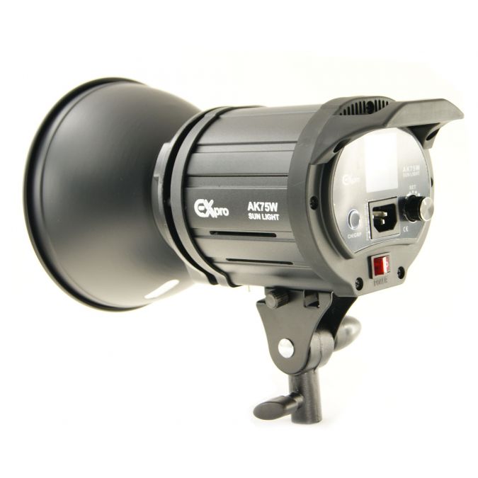Remote Ex-Pro LED Video Light with Bowens Mount Continous Light 5700K 75w CRI95 