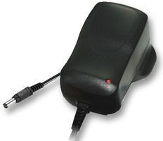 Ex-Pro® UK Fixed Voltage replacement AC DC Plug in Power supply - Regulated -9v - 1000mA/1A max current. 2.1mm DC Centre +