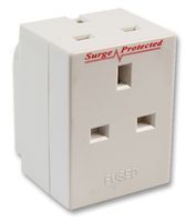 Ex-Pro® Surge Protected adaptor 3 way multi adaptor fitted with 13A fuse. BS5733/A approved.