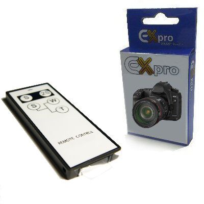 Ex-Pro® Canon RC-5 RC5 White Remote switch shutter release wireless (Infrared) for Canon DSLR Cameras/Digital Rebel
