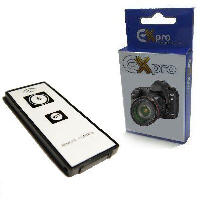 Ex-Pro® Pentax White Basic Remote switch shutter release wireless (Infrared) for Pentax DSLR/Optio Cameras