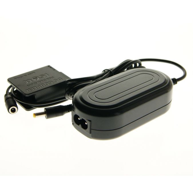 Ex-Pro® Panasonic DMW-AC8 AC Mains Power Supply Adapter & DMW-DCC8E Battery coupler kit