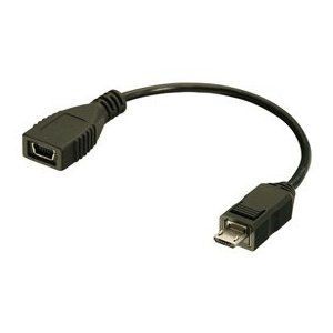 Ex-Pro Mini B / Mini-B to Micro B USB Adapter, adapts any Mini B cable / DC Power supply to Micro B - for devices using Micro B