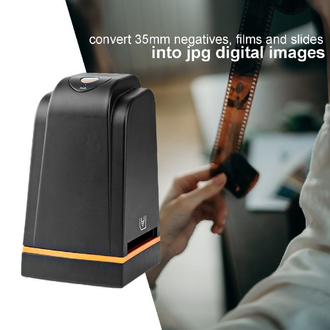 High Resolution 35mm Film Scanner converts Negative Slide & Film