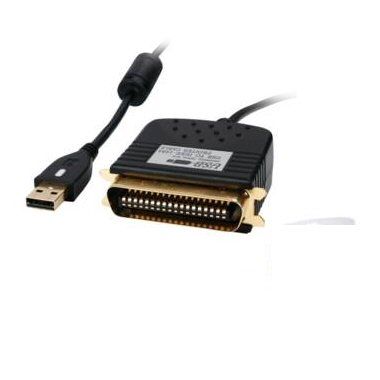 Ex-Pro USB to Parallel Printer Converter Cable Lead. USB A male - 36pin Centronics male.