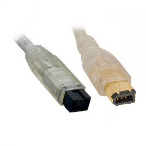 Ex-Pro 1m Premium Gold Firewire 800 Cable - 9 Pin Bilingual Beta Male to 6 Pin Male