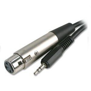 Ex-Pro XLR Cable (Plug) to 3.5mm Jack (Stereo Jack) - Black 6m