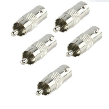 Ex-Pro Premium Nickle Plated Female to Phono Male Adapter (5 Pack)