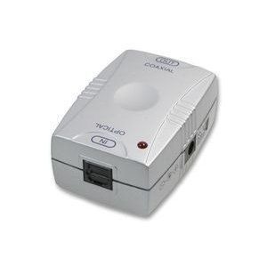 Ex-Pro Optical Input converter to Coax Output - Connect an optical device and output to Coax