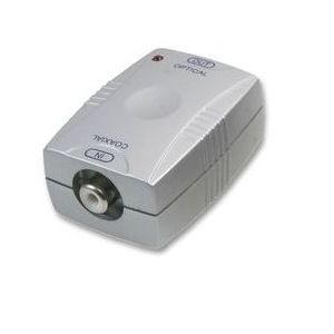 Ex-Pro Coax Input converter to Optical Output - Connect a coax device and output to Optical
