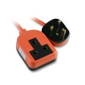 Ex-Pro 1 Way Gang Extension Garden / Outdoors / Rubber Orange - 10m