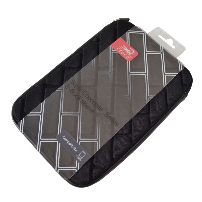 Croco® Super Chocolate Brick Case Cover Carry Sleeve for Amazon Kindle Fire - Black