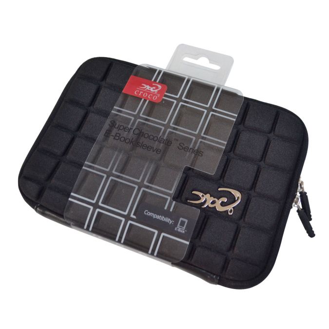 Croco® Super Chocolate Case Cover Carry Sleeve for Amazon Kindle Fire - Black