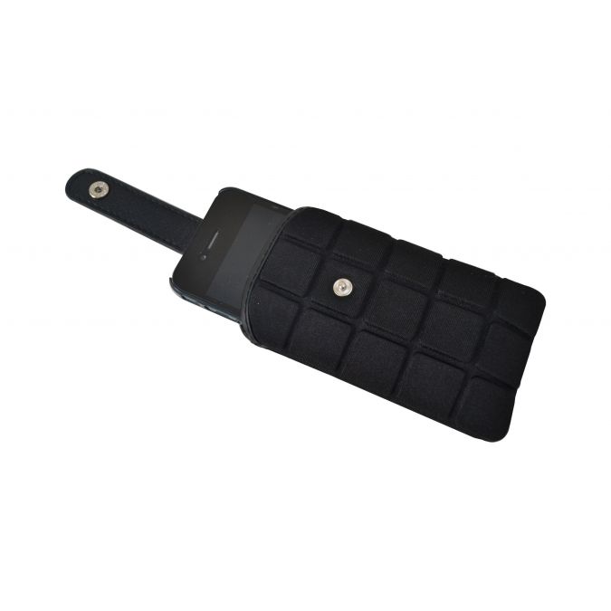 Croco® Super Chocolate Mobile Phone Case for iPhone 3, 3G, 4, 4S, iTouch - Black