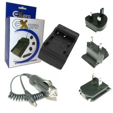 Ex-Pro Canon 2 Hour Fast Battery Travel Charger BP-911,14,15,24,27,30,41,45,50,55,70,75