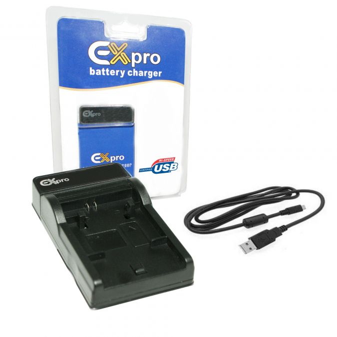 Ex-Pro Olympus PSBLM1, PS-BLM1, BLM-1, BLM1 BCM-1, BCM-2 EZi-Power USB  Charger with USB Cable | BOXED2ME