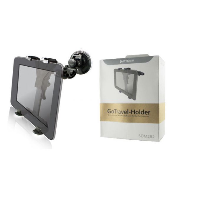CLiPtec® Pro Vehicle Headrest Mount Holder for iPad & Tablets 7-10"