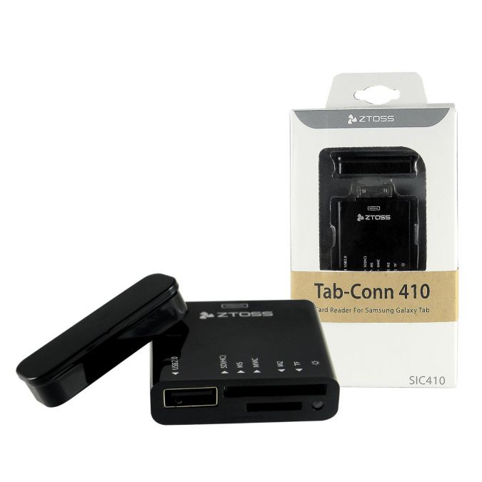 CLiPtec® Samsung Galaxy Direct Card Reader & USB OTG Host for Samsung Galaxy Tab