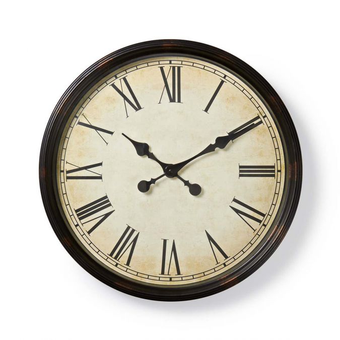 Large Wall Clock 50cm Vintage Antique Style