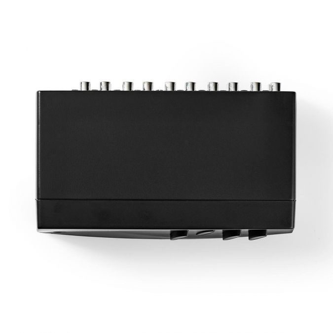 Ex-Pro - Standard - AV Audio/Video Phono / SVHS - 4 Way source selector. 4 Input Devices - 2 Output.